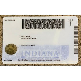 Indiana scannable card